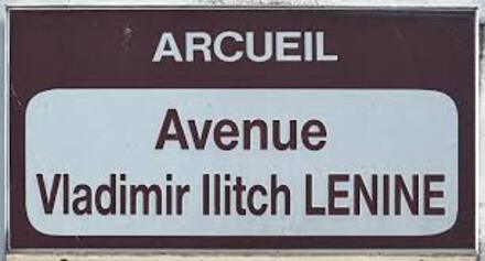 Renommer l'avenue Lenine